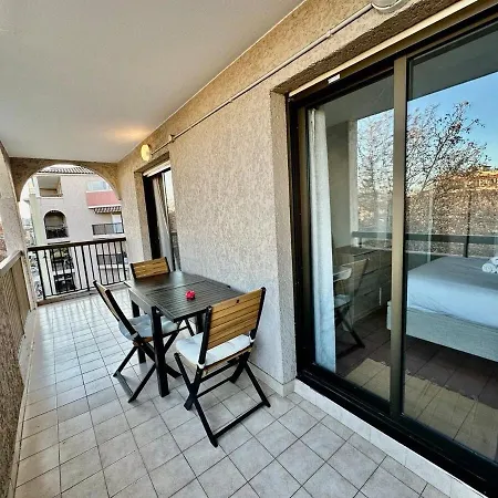 ⁂ 2 Pieces Centre-ville Avec Parking Cagnes-sur-Mer